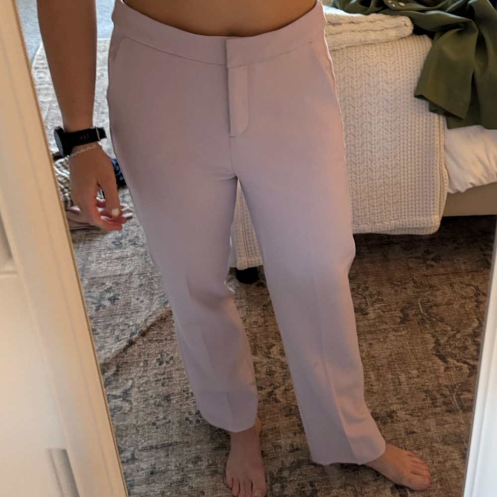 J. Crew Purple Straight Leg Pants